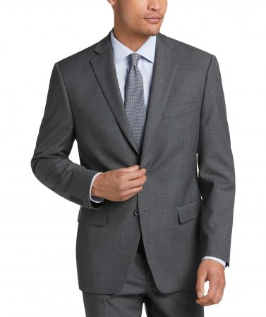 Suit Separates | Classic Fit Suit Separates Coat, Gray – Michael Strahan Mens