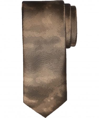 Ties | Skinny Tie, Taupe Solid – Egara Mens
